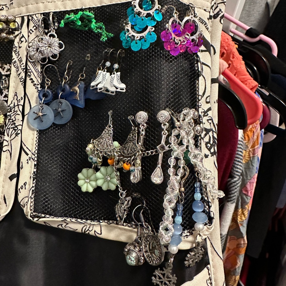Dangly earrings